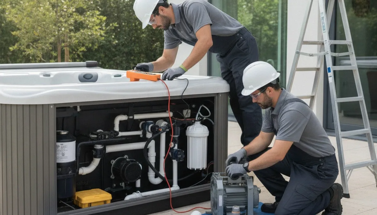 Spa repair service in Flagstaff, AZ for homes with jet and heating system maintenance